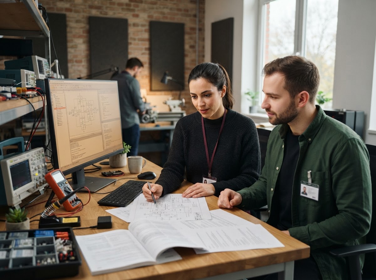 Mecha Void Team bei der Arbeit an Modellen für datenbasierte Investitionsentscheidungen